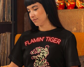 Tiger Japanese Asian Art Graphic Short-Sleeve Unisex T-Shirt