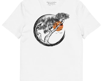 Camiseta unisex de algodón orgánico Bonsai