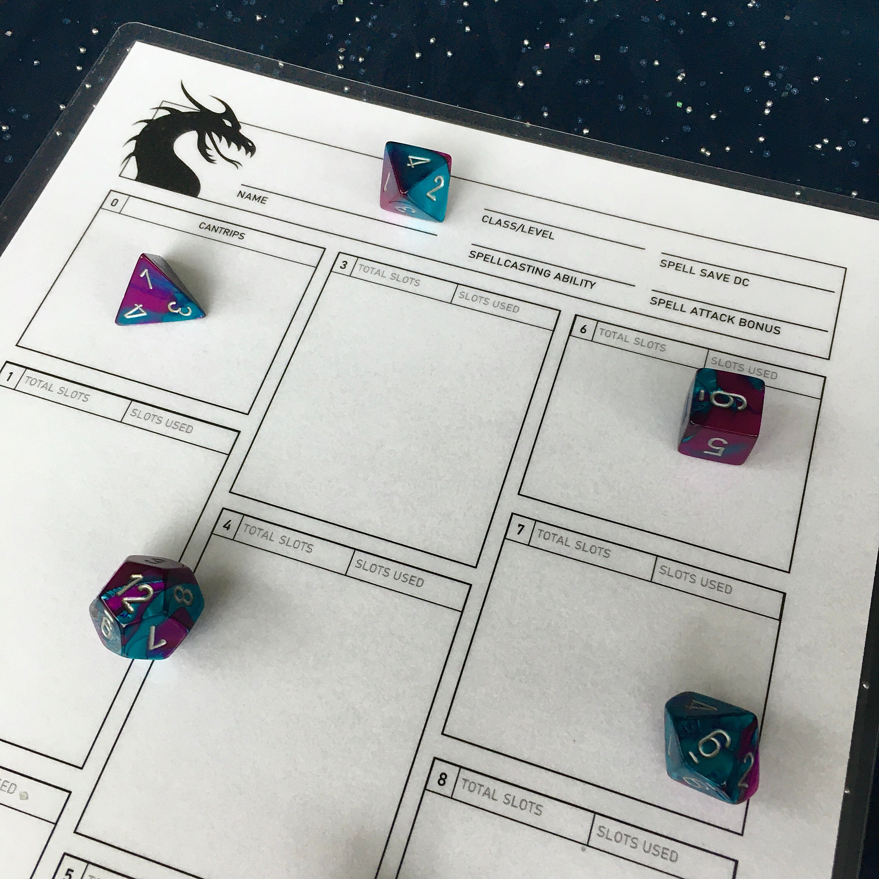 Dry Erase Character Sheets DnD 5e Reusable Laminated Etsy