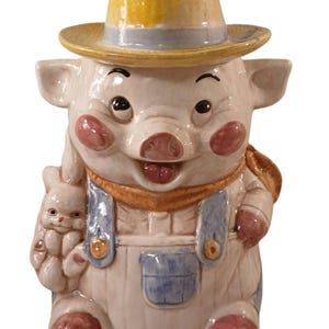 1960s Pig Cookie Jar - Etsy