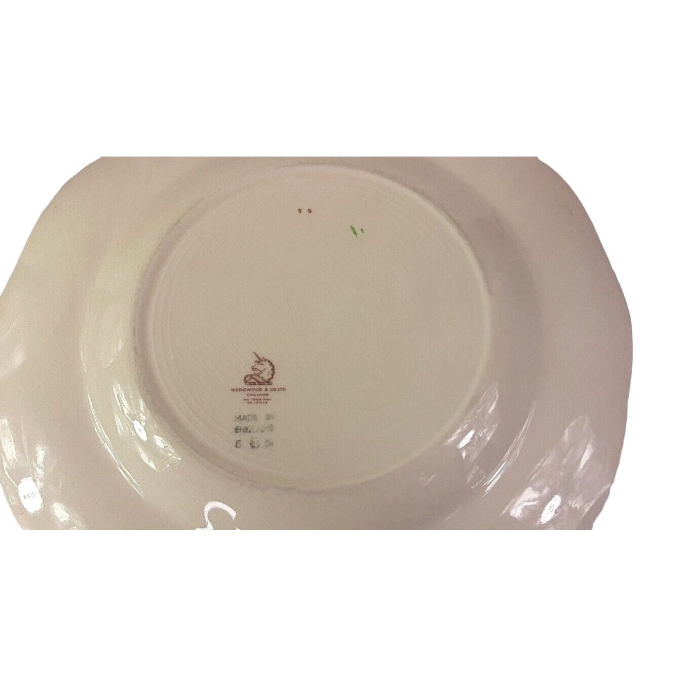 Vintage Wedgwood Co. Ltd. Dinner Plate & Saucers 5 Piece Set White ...