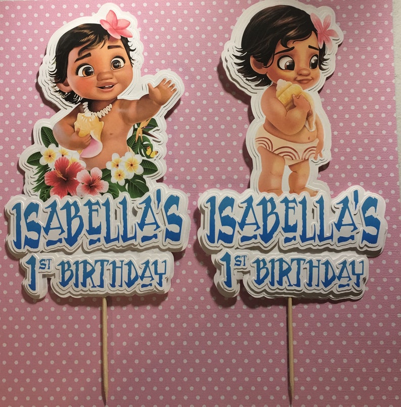 Moana Party Set Of 3 Cut Outs 10 H Scrapbook Die Cuts Moana Birthday Decorations - roblox isabella's birthday game