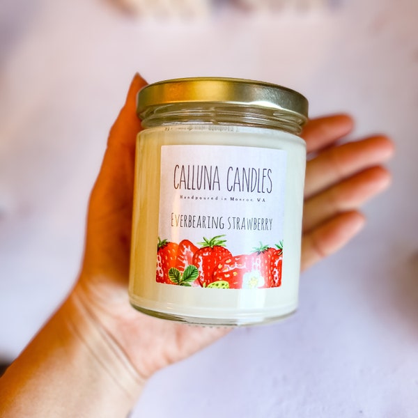 Everbearing Strawberry Soy Candle