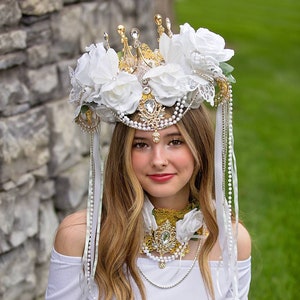 Elven fairy headpiece,  fantasy, fascinator