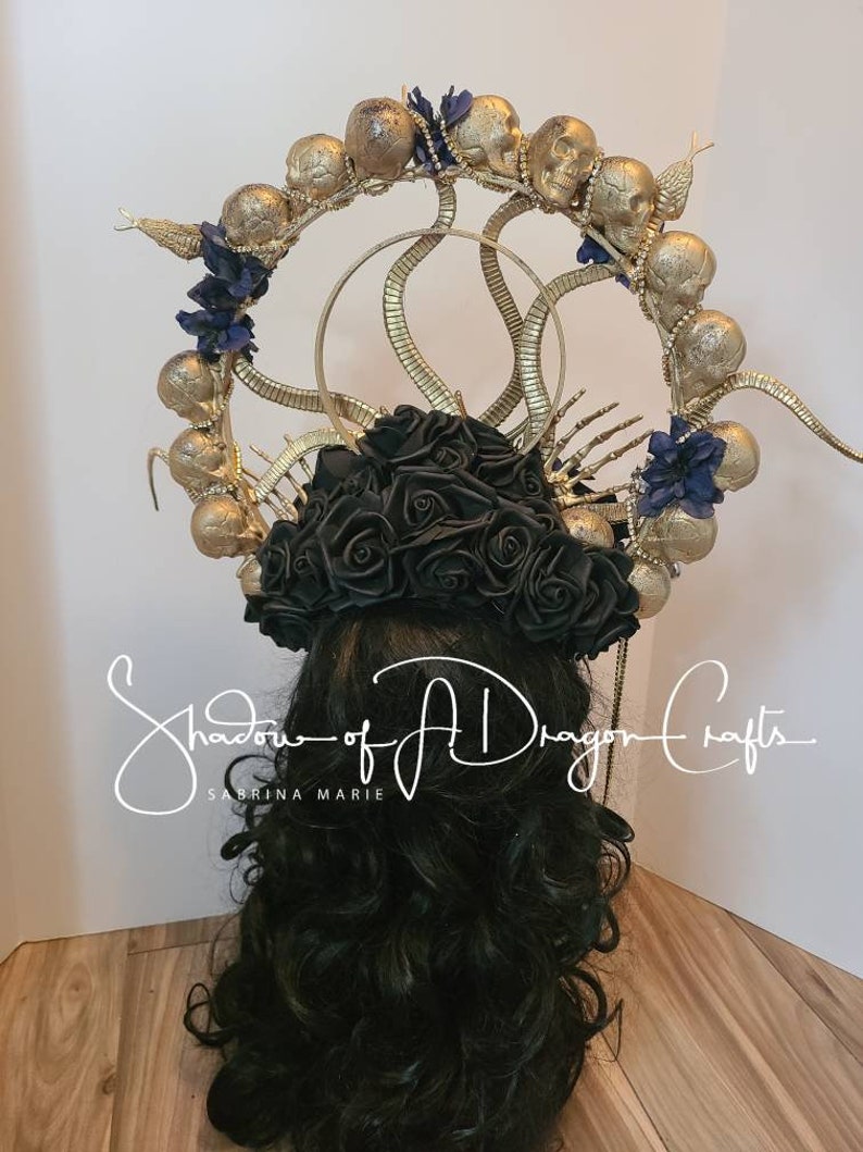 moving snakes medusa headpiece