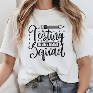 Camiseta del equipo de evaluación, Día de evaluación del profesor, Camiseta del coordinador de evaluación, Equipo de evaluación escolar, Camiseta del día del examen, Camiseta del equipo de evaluación