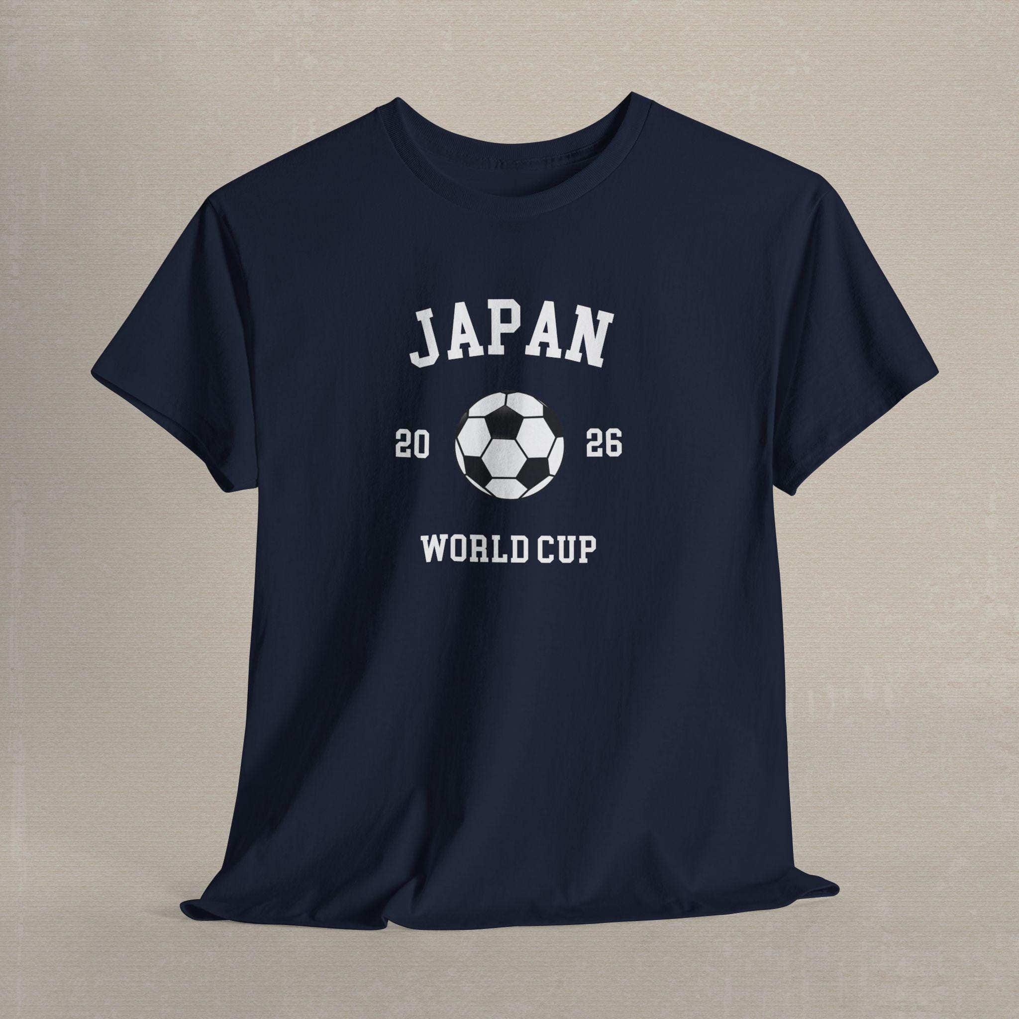 Japan 2026 Soccer Tee, Japan Soccer Fan Shirt, Soccer Spirit Wear