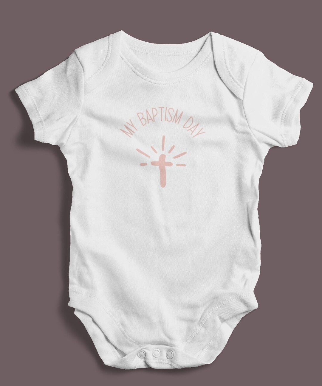 Baby Boys Spring Baptism Onesie 3 Pcs Set main image 0
