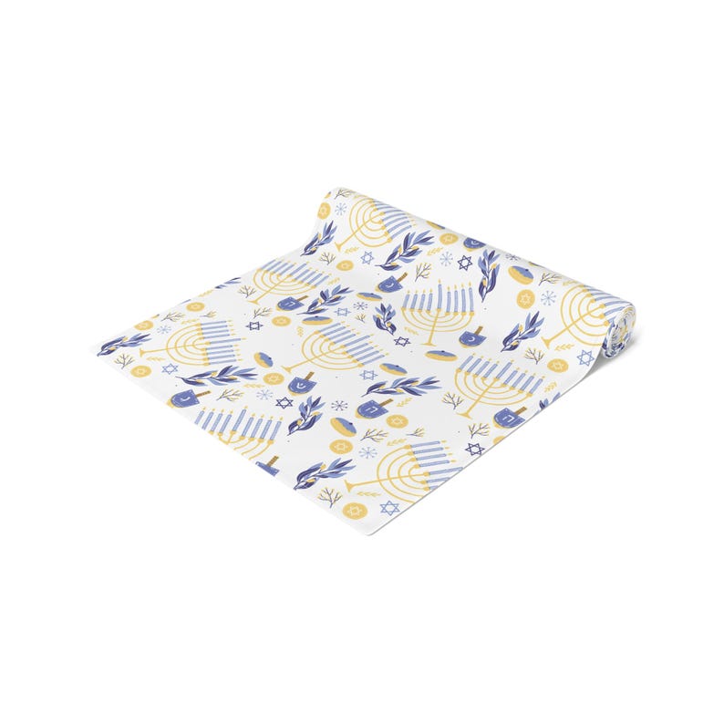 Hanukkah Table Runner