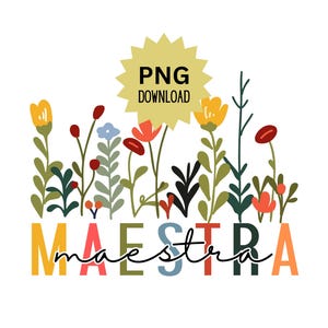 Maestra Wildflower PNG