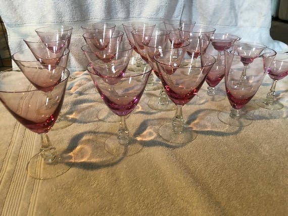 Vintage Cocktail Napkin Embroidered Showgirl Dips Beside a Pink Lady Risqu\u00e9 Glass Retro Bar