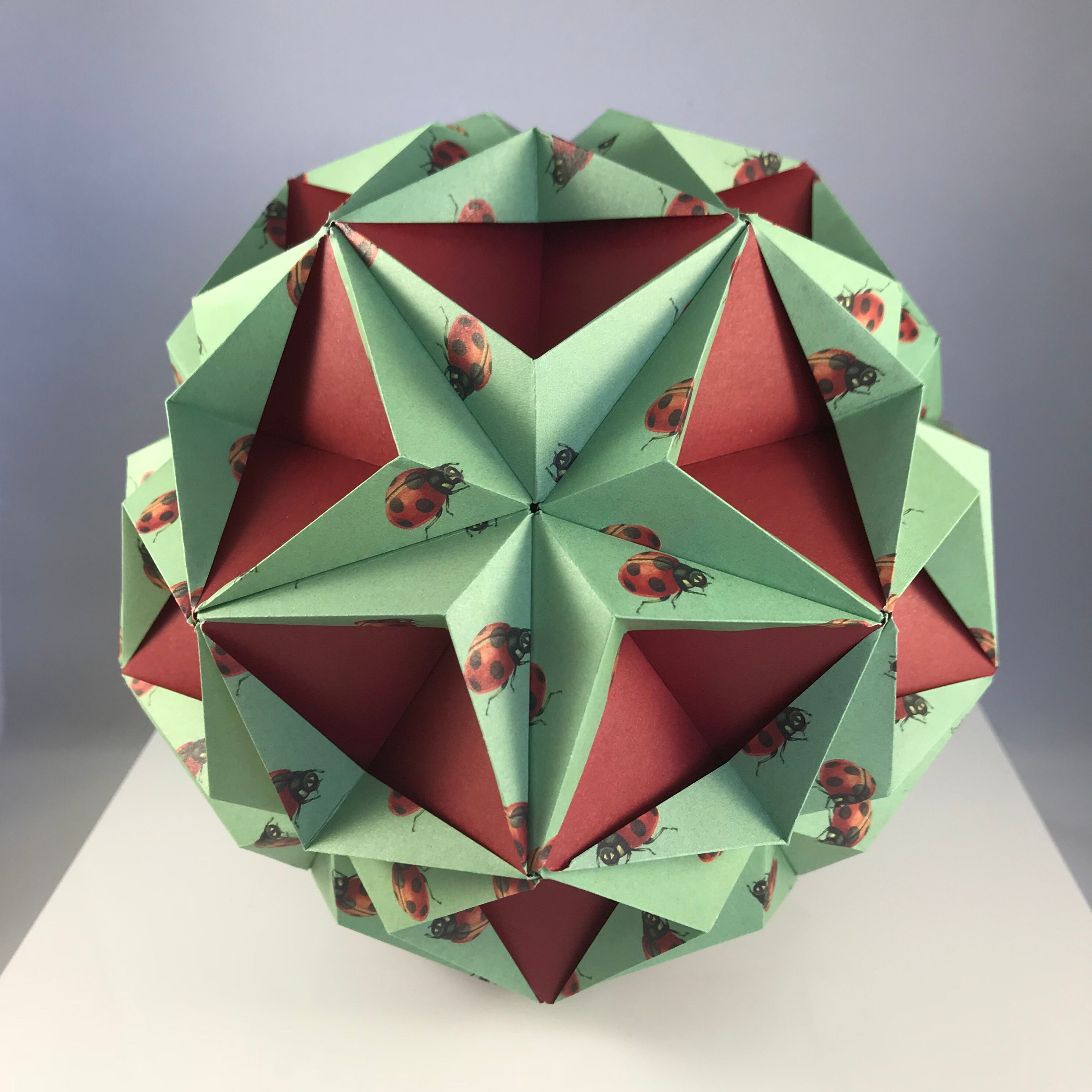 Modern Origami Sculpture: Starburst | Etsy