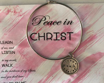 Peace in Christ Bangle