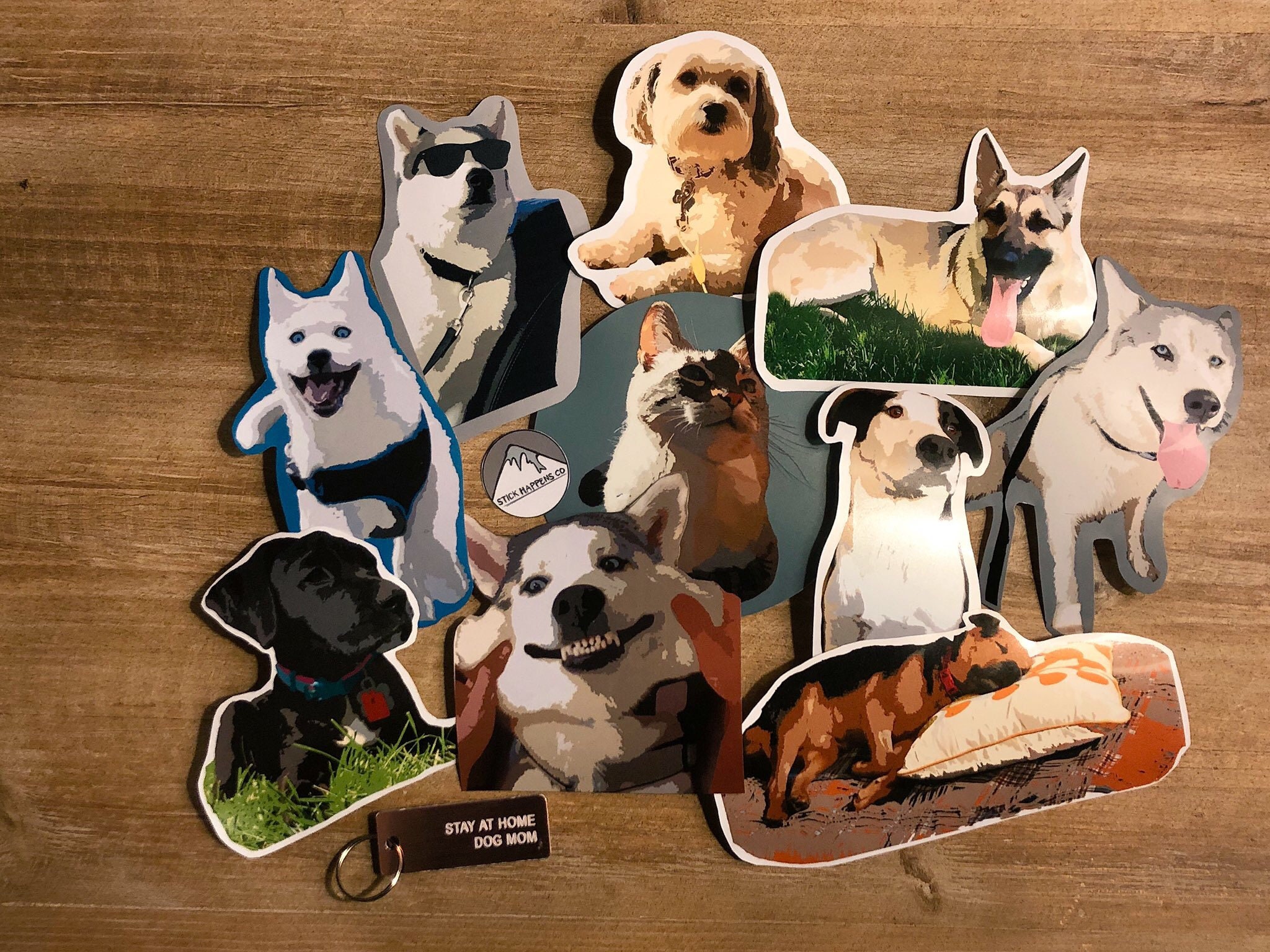 CUSTOM PET STICKERS