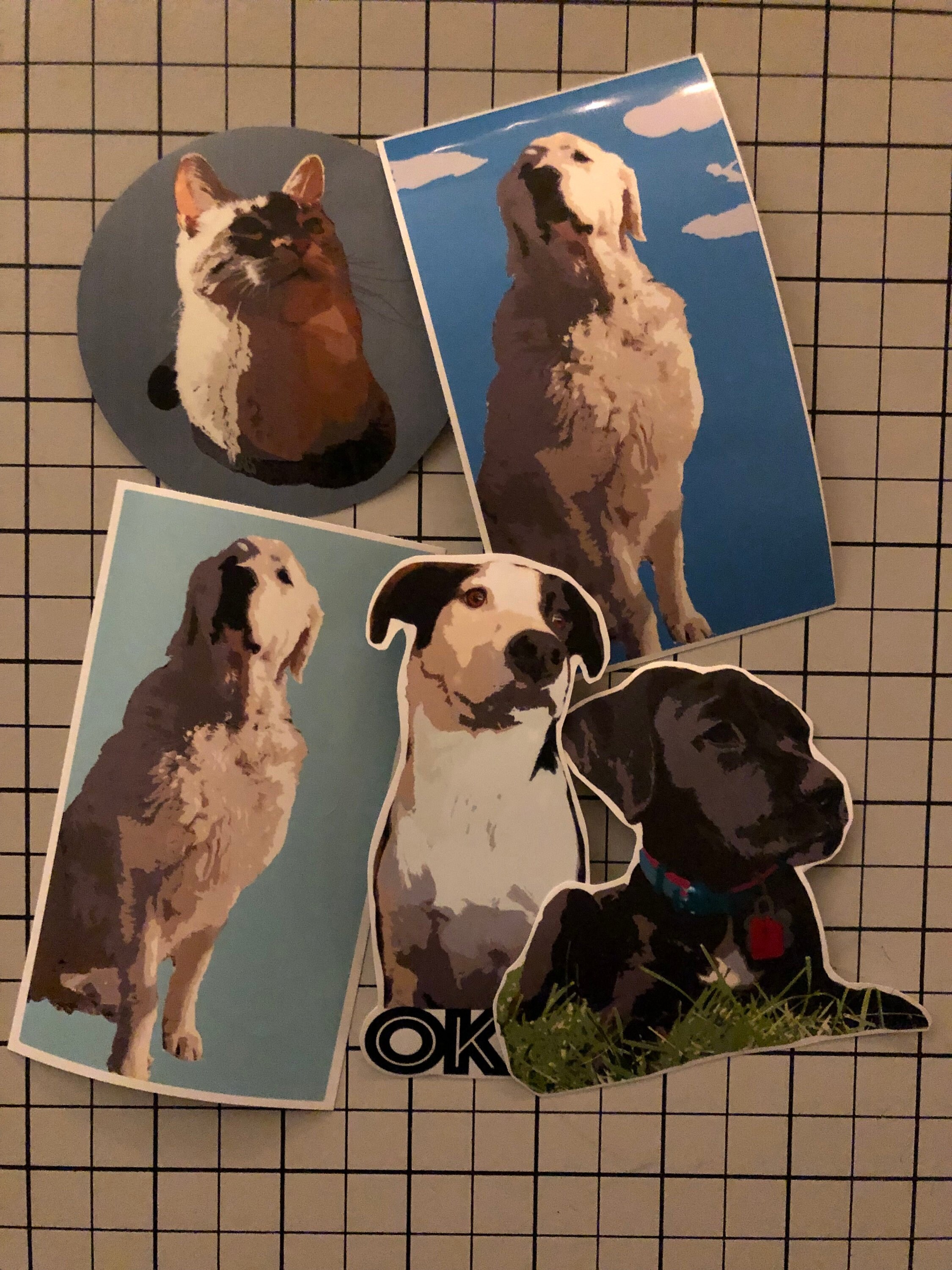 CUSTOM PET STICKERS