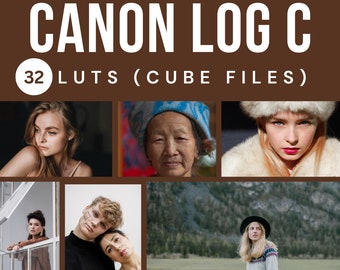 Canon Log C LUTs - Rec 709 Conversion Presets (Digital Download)