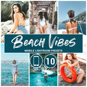 Beach mobile lightroom presets beach presets Beach lightroom instagram presets blogger presets summer presets Travel blogger Beach vibes