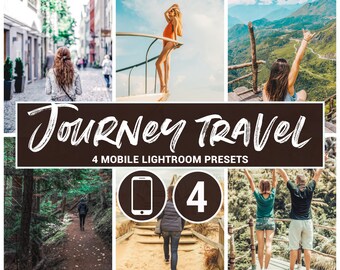 Journey Lightroom Presets: Travel Mobile Presets (DNG)