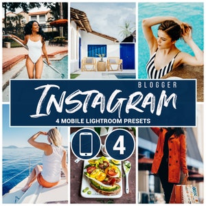 Instagram blogger mobile preset Lightroom mobile Lightroom presets Instagram presets Blogger presets Travel presets Instagram filter