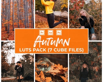 Autumn LUTs: Fall Film Effect for Premiere Pro, FCP (7 .cube files)