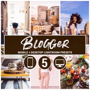 Blogger Mobile Lightroom Presets Blogger Desktop Preset Desktop und mobile Presets Travel Preset Portrait Presets Instagram Presets