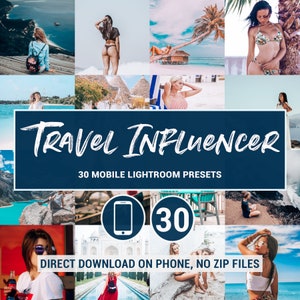 Travel presets pack Mobile lighhtroom presets Bundle travel presets Blogger presets Travel mobile preset Adventure presets Instagram presets