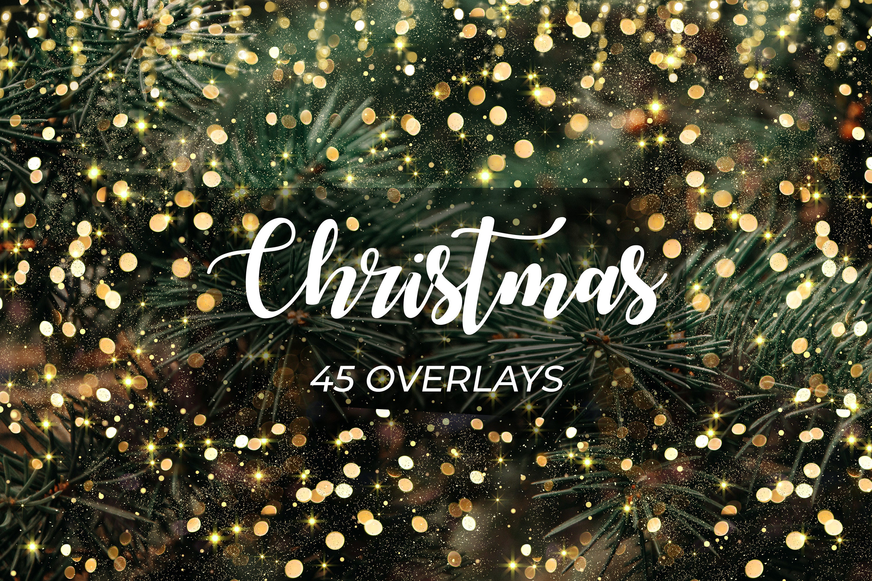 Christmas overlays overlays Photo overlays Bokeh Etsy España