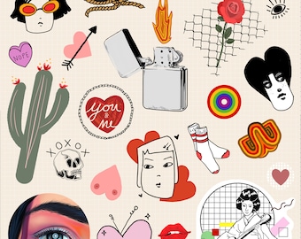Sticker Sheet - Limited Edition Valentine's Special