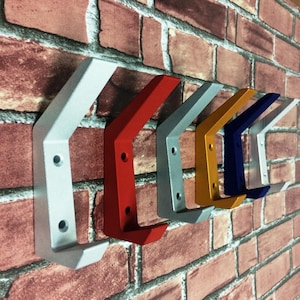 Set Of 6(6 colors) Aluminium Coat Hook Modern Decorative Hat Hook Wall Hook Hanger Wall Mounted