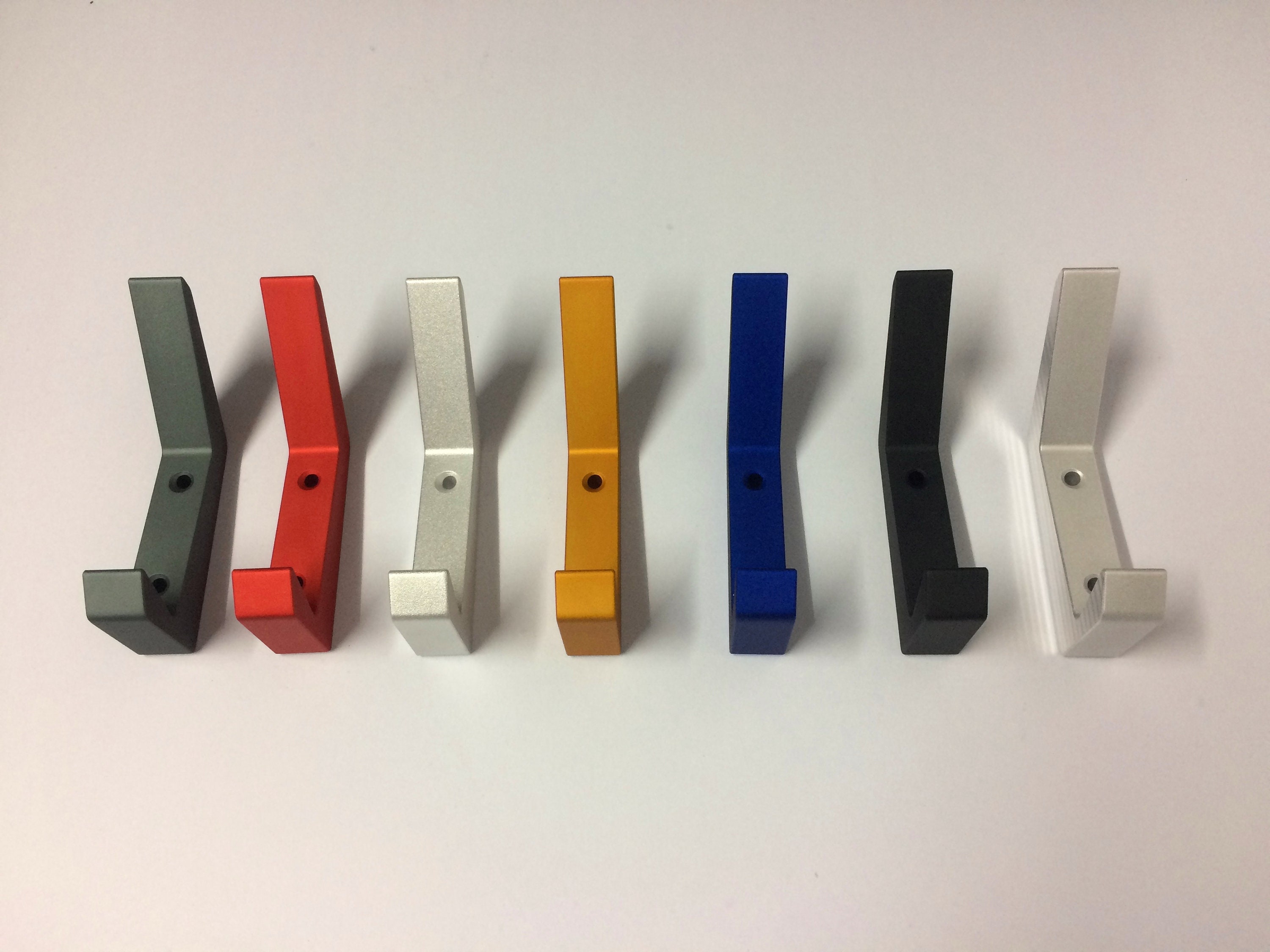 Set of 77 Colors Aluminium Coat Hook Modern Decorative Hat Etsy Canada