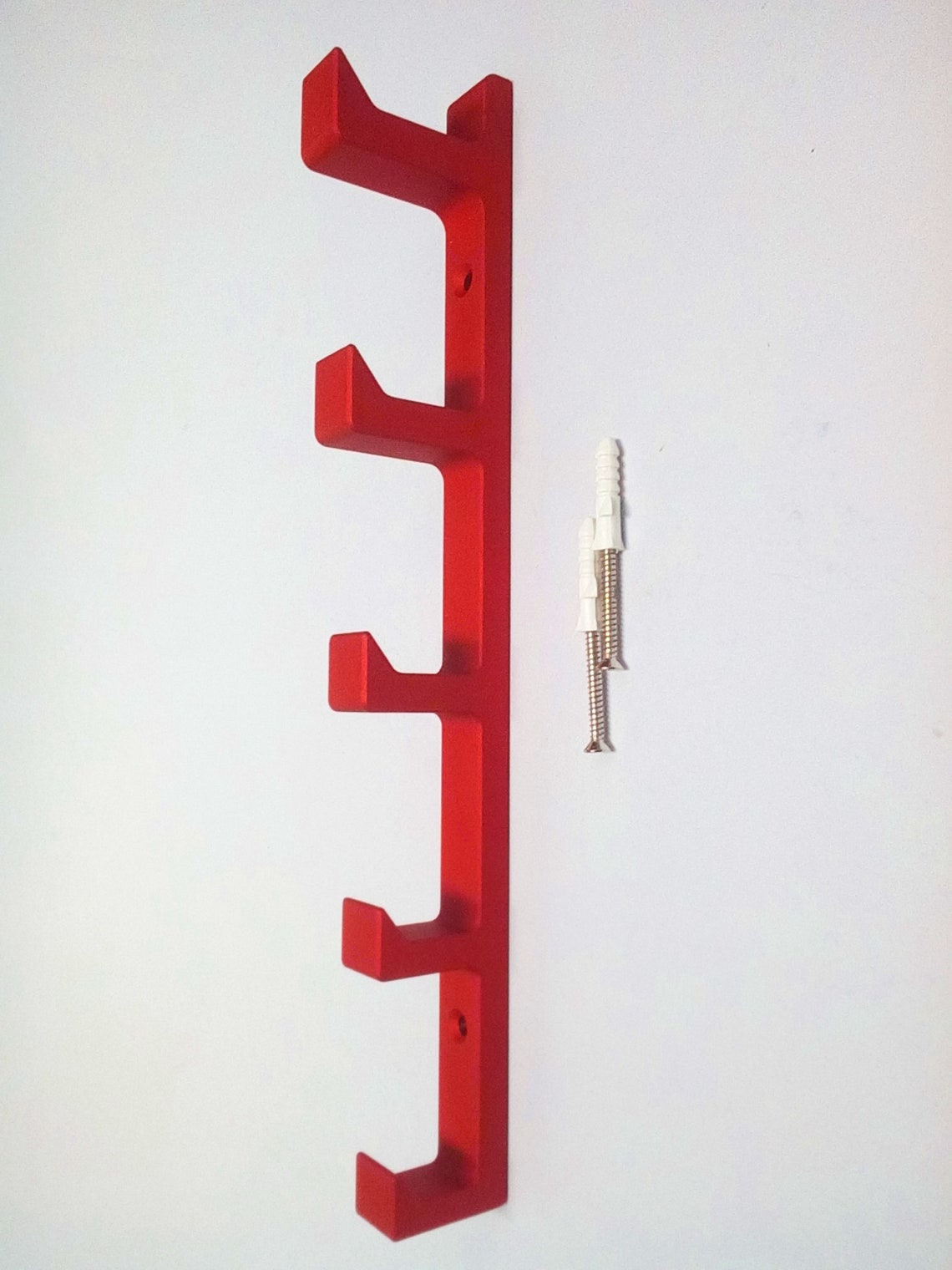 5 in 1 Vertical Wall Hook Heavy duty Coat Hook Modern Etsy