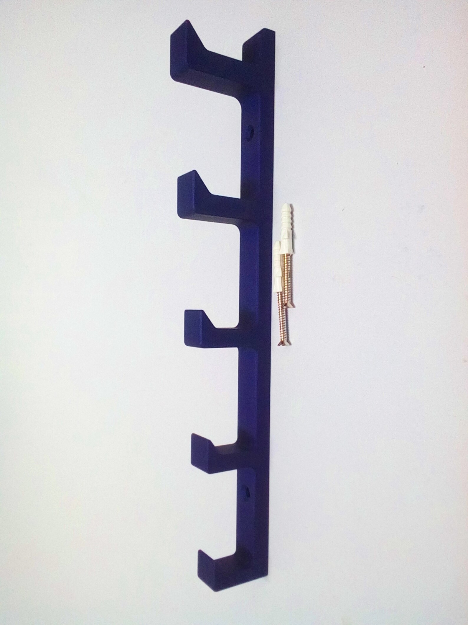5 in 1 Vertical Wall Hook Heavy Duty Coat Hook Modern Decorative Hat