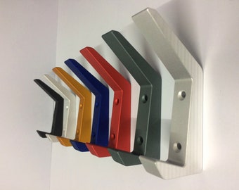 Moderne Aluminium Kleiderhaken Set: Dekorative Wandgarderobe, 7 Farben