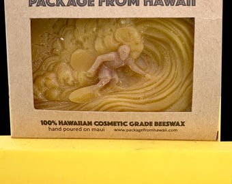 Hawaiian Beeswax Surfer Candle