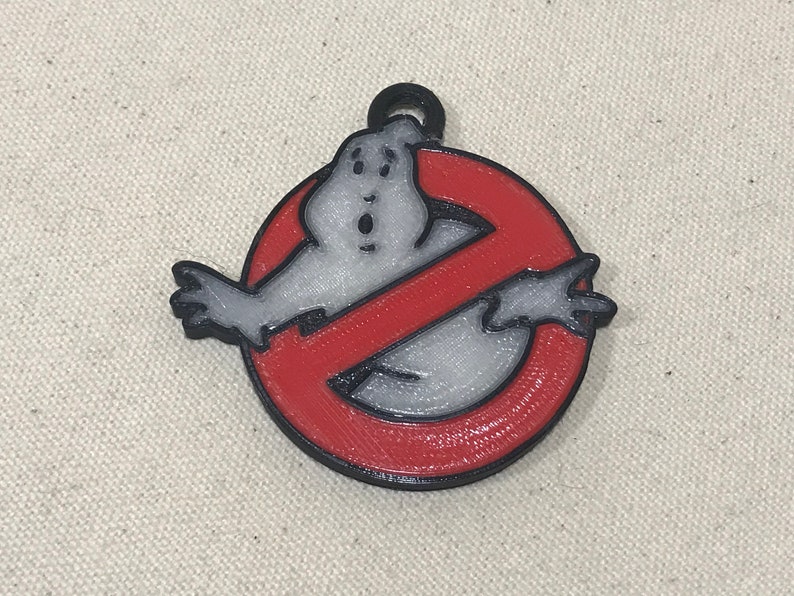 Ghostbusters Keychain Etsy