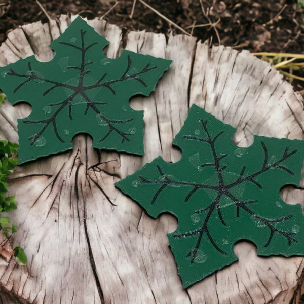 3D Printed Tree Stars: Exquisite Replicas from The Land Before Time (Set of 2)