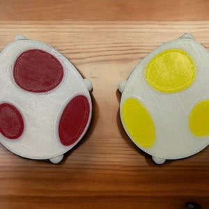 3D-geprinte Mario Yoshi Egg-onderzetters