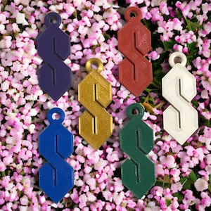 3D Printed &#39;Cool S&#39; Keychains: Add Some Style to Your Keys!