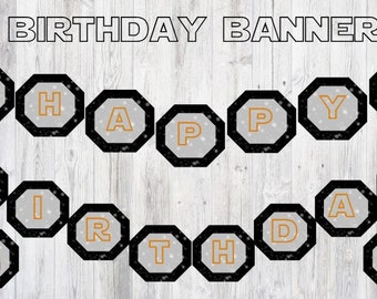 Star Wars Birthday Banner Star Wars Birthday Star Wars Birthday Sign Star Wars Birthday Party Star Wars Birthday Instant Download