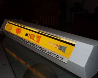 Motorized advertising sign