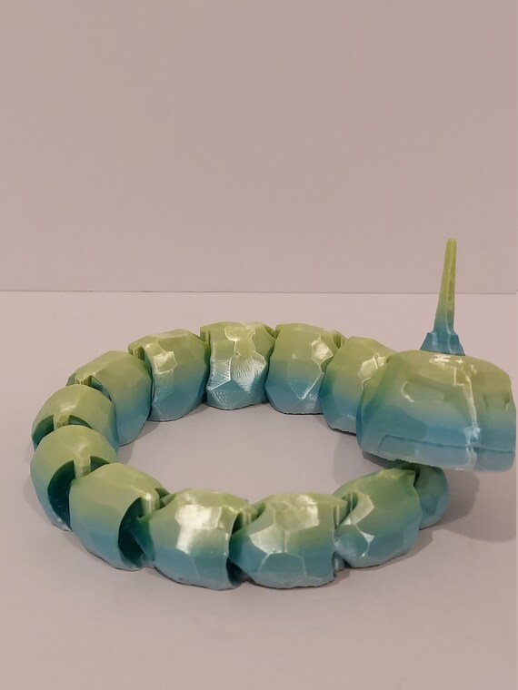 Pokemon 3D Print Articulated Onix Etsy