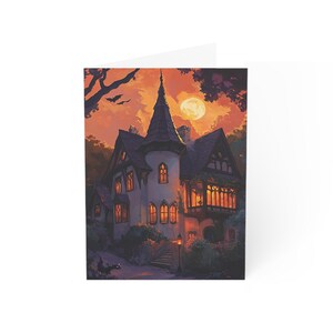Cartão de inauguração de casa com tema D&D, cartões comemorativos, presente para fãs de Dungeons and Dragons, convites para festas de RPG