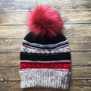 Who’s Got Spirit Hat Crochet Pattern —this is an electronic PDF not the finished item, beanie, slouch, knit, craft, men, women, kids