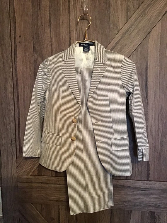 Boys 2 piece Ralph Lauren suit Ralph Lauren seers