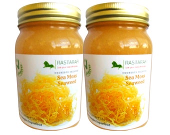 Gel di muschio marino Rastarafi® (senza aromi) Muschio irlandese / Superfood vegano crudo e raccolto in natura