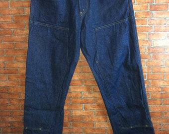 Wild Ass Us-Made Double Front Blue Denim Logger Pants Hip Hop Swag