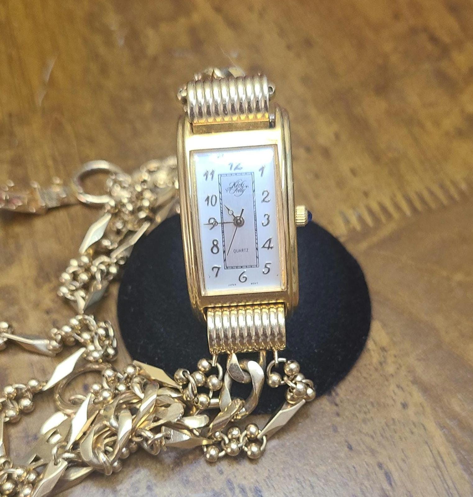 カークス・フォリーki'rk's folly ヴィンテージ　ブレスレット時計付き Kirks Folly Bangle Watches for Women | Mercari