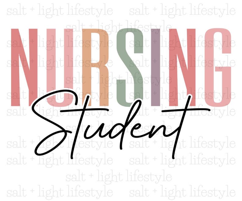Nursing Student PNG SVG, Nurse Life, Digital Download - Etsy