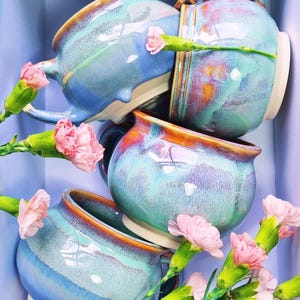 Chubby Pottery Mugs