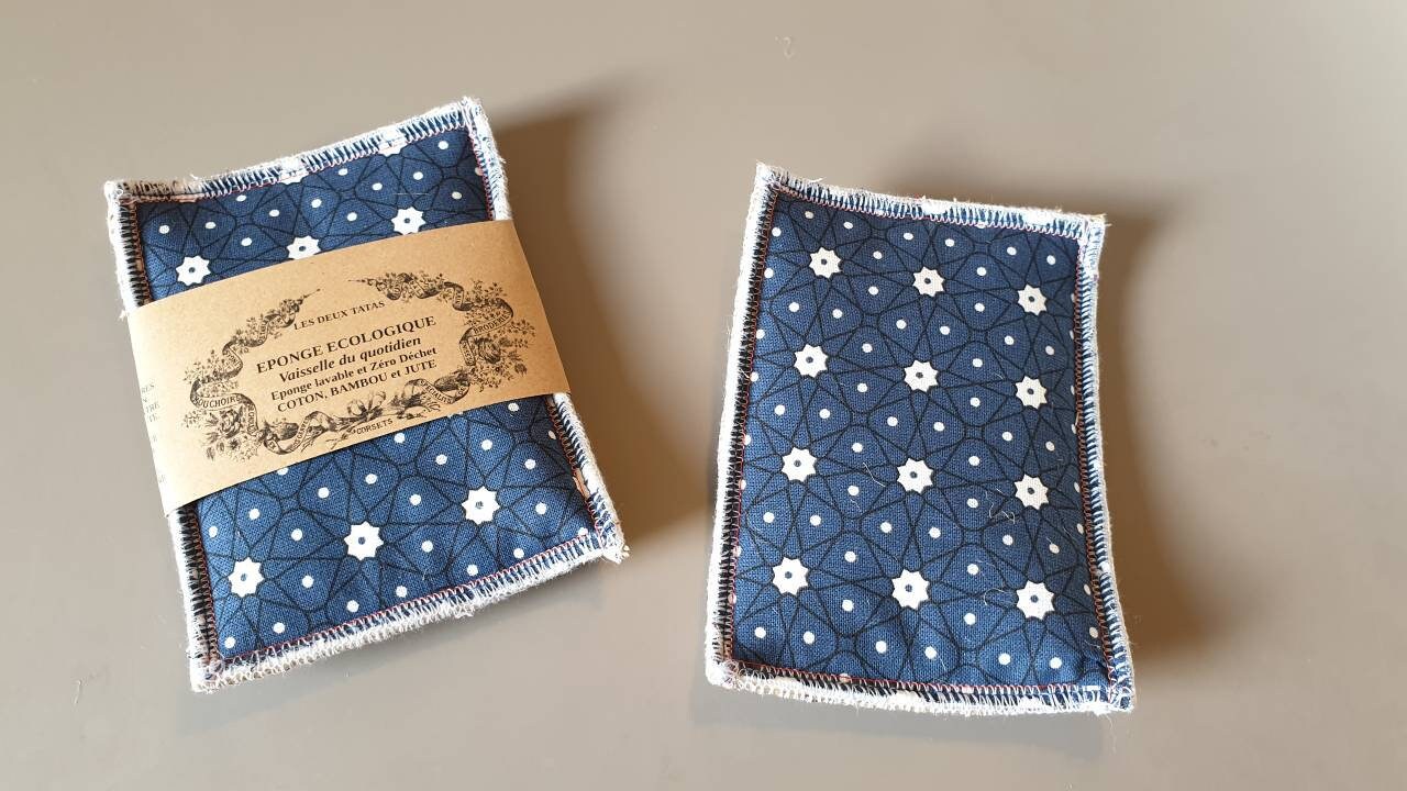 Eponge Grattoir Zéro-Déchet Écologique